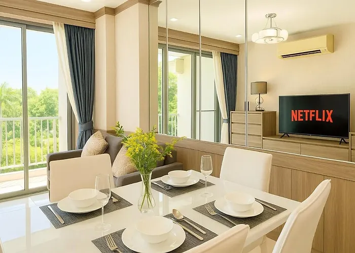 2 Bed 2 Bath Luxury Convention Center Appartement Bangkok